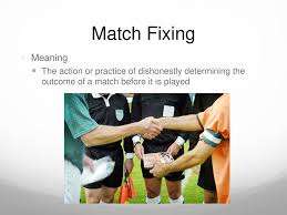 Fixed Matches meaning