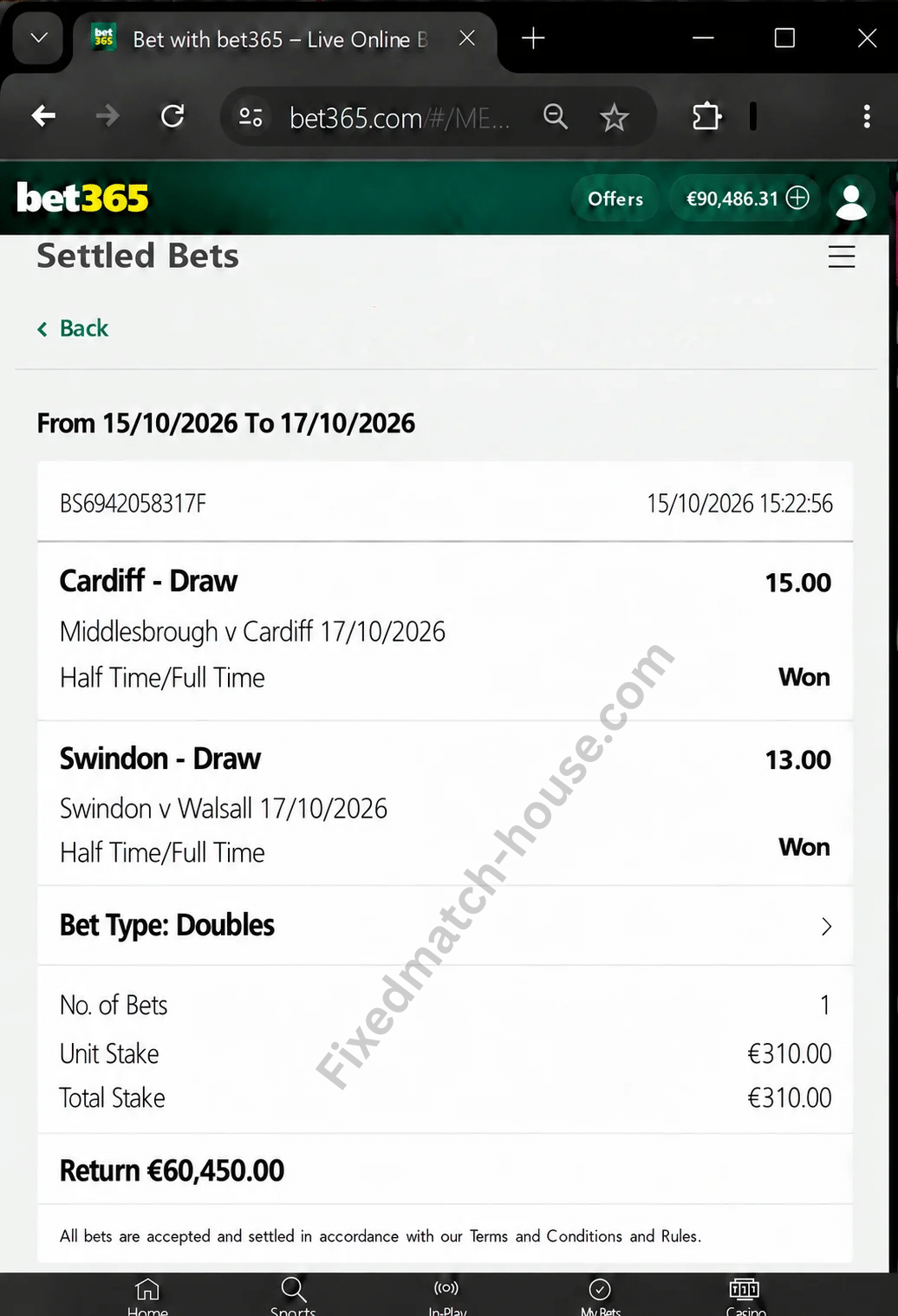 dubai fixed matches