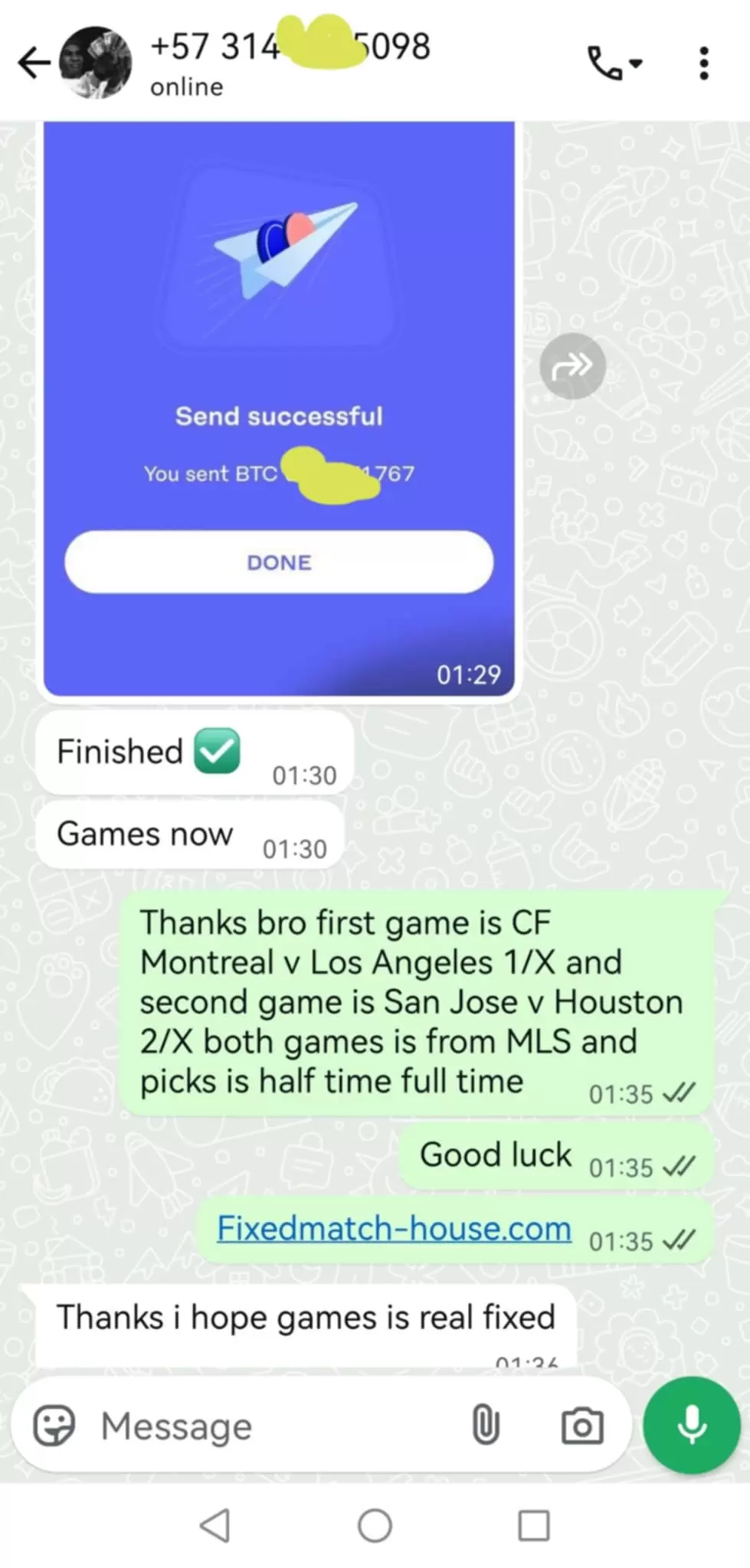  manipulated fixed matches my tipsters